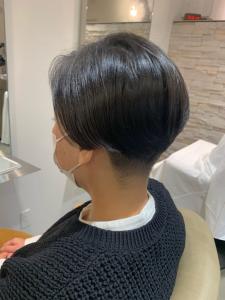 【グラデーション刈り上げでつなげる、黒髪ボブ】 - Hair&Make OPSIS掲載