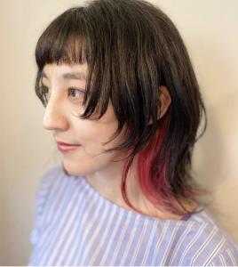 ハイレイヤーのウルフカット - Sancha Salon掲載