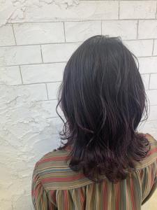 ブリーチなしカラー[ワインレッド] - archange by anyhow 川口駅東口掲載