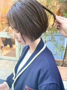 小顔切りっぱなしボブまるみくびれショート横浜6 - Neolive aim 横浜店掲載