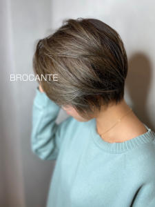 ショートボブ マッシュショート アッシュ  ニュアンス - BROCANTE LUXBEブロカントラックスビー立川北口店掲載