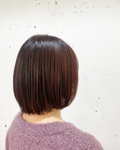 ショートボブ×ピンクベージュ - Lourdes hair design掲載