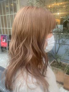 ハイトーン　デザインカラー　ベージュ　インナーカラー - Neolive aim 横浜店掲載
