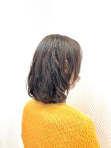 40代50代60代/無造作パーマ/ダークブラウン/ミディアム - QUALIS 上福岡店掲載