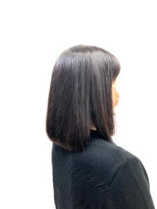 ワンレン/ボブ/50代60代/白髪染め/艶カラー/ミディアム - QUALIS 上福岡店掲載