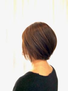 小顔ショートボブ/ショート/30代40代/ナチュラルブラウン - QUALIS 上福岡店掲載