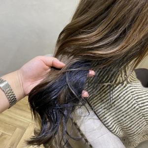 インナーカラーネイビーブルー - Luana hair＆treatment掲載