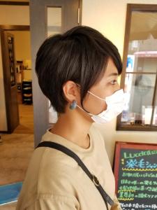 【Luccica】耳かけショート×黒髪 - Luccica hair&spa掲載