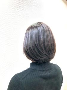 暗めカラー/40代50代60代/白髪染め/艶カラー/ショート - QUALIS 上福岡店掲載