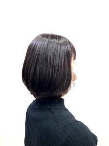 暗めカラー/40代50代60代/白髪染め/艶カラー/ショート - QUALIS 上福岡店掲載