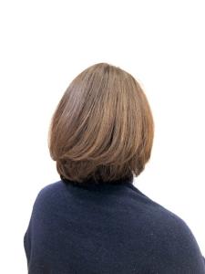 ココアベージュ/艶カラー/レイヤーボブ/40代50代60代/ - QUALIS 上福岡店掲載