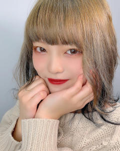 やわらかウルフ×ブロンドcolour - エイムヘアメイク 横川店掲載