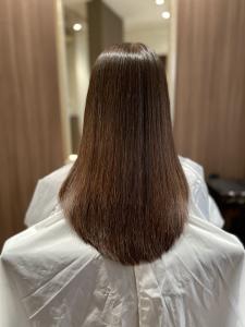 40代＊酸性ストレート＊低ダメージ＊白髪染め可＊ - Que hair掲載