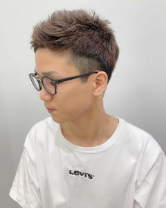 ショートヘア×シルバーbeige - エイムヘアメイク 横川店掲載