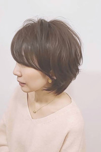 大人ミディアム×オーガニックカラー【神戸・Oggi hair - Oggi hair掲載