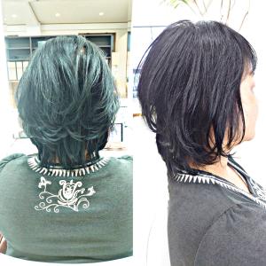 ミディアムヘア - Hair VERDE掲載