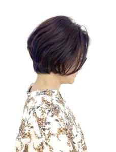 ひし形シルエット/小顔ショートボブ/グラボブ/40代50代6 - QUALIS 上福岡店掲載