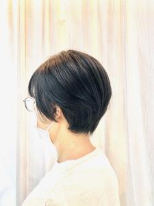 前下がり/小顔/ショート/40代50代60代/ショートカット - QUALIS 上福岡店掲載