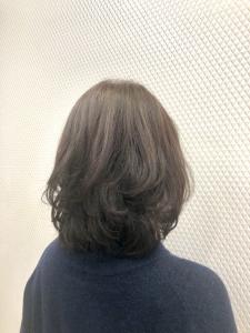 ふんわりミディアム/40代50代60代/白髪染め/ベージュ - QUALIS 上福岡店掲載