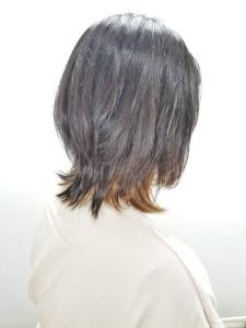 くびれヘア/外ハネ/ウルフレイヤー/ミディアム/30代40代 - QUALIS 上福岡店掲載