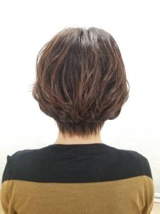 小顔/ショート/ショートグラ/ショコラベージュ/40代50代 - QUALIS 上福岡店掲載