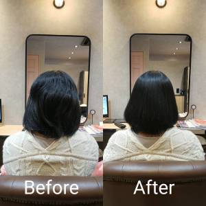 縮毛矯正かけてもうねる方が乾かすだけできれいな髪になりました - 縮毛矯正と髪質改善の美容院 SMuK掲載