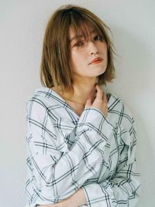 外ハネ切りっぱボブ - 錦糸町髪質改善個室型美容室 Rounds by LIEN掲載