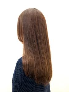縮毛矯正/サラツヤ/ロング/ナチュラルブラウン/30代40代 - QUALIS 上福岡店掲載