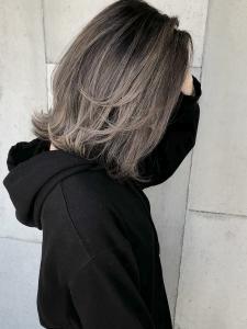 Rumor×バレイヤージュカラー【アッシュグレージュ】 - RUMOR掲載