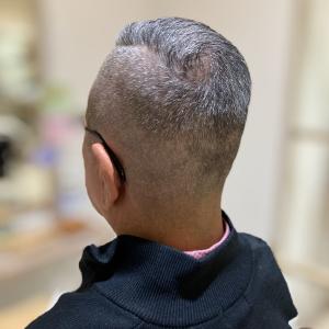ボウズ系フェードスタイル　ライン入り - LOHAS Hair ANGIE掲載