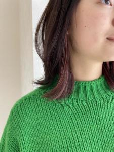 インナーカラー　ワインレッド - La Sente　Lycee terrace 甲子園口掲載