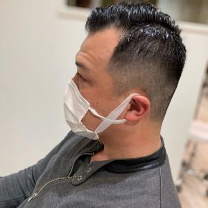 スキンフェード　リーゼントスタイル　大人系 - LOHAS Hair ANGIE掲載