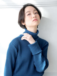 シンプルな黒髪ショート - Fumi 西神店掲載