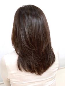 前上がり/小顔/ウルフレイヤー/白髪染め/30代40代 - QUALIS 上福岡店掲載