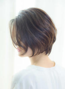 綺麗なサイドシルエット30代40代50代大人気ひし形ショート - TOTAL BEAUTY STELLA掲載