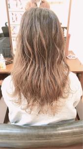 バレイヤージュ☆ベージュ - gift hair salon掲載