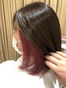 インナーカラー×ピンク - Hair Mode KT 京橋店掲載