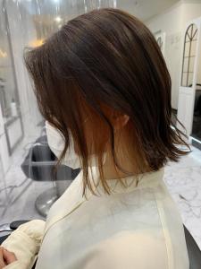 オレンジのインナーカラーで可愛く【タビラマユミ】 - THE ESCALA 表参道本店 【エスカーラ】掲載
