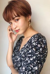 ピンクブラウン×ベリーショートスタイル【レセ新松戸駅前店】 - Laissez(レセ) 新松戸駅前店掲載