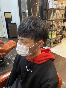 マッシュショート - NAP hair &Nalow homme掲載