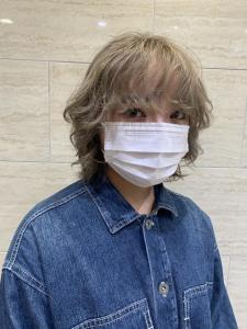 10代20代ブリーチ1回ベージュカラーカラー/naomi - FACE。大船掲載