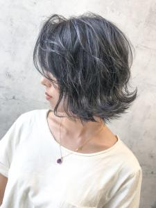 シルバーグレージュ×クールショート - pesca 仙台一番町店掲載
