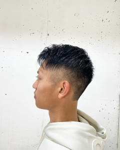 2ブロックメンズショート - Lourdes hair design掲載