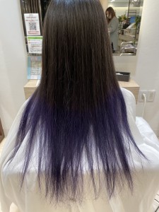 パープルグラデ―ション - atelier visse掲載
