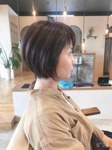 ステップボーンカットショートボブ - DAM hair garden掲載