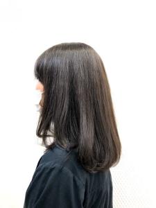 前上がり/小顔/ワンレン/黒髪/ワンカール/30代40代/ - QUALIS 上福岡店掲載