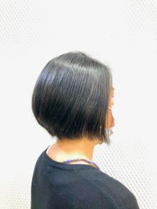 小顔/ショート/ショートボブ/黒髪/白髪染め/40代50代 - QUALIS 上福岡店掲載