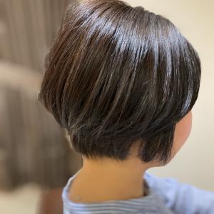 春向け2セクションショートボブ - LOHAS Hair ANGIE掲載