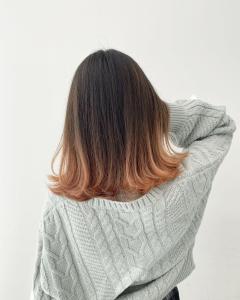 オレンジベージュグラデーション - amble luxe 池袋【アンブル リュクス】掲載