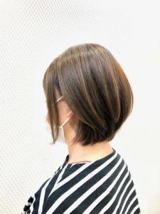 前下がり/小顔/ショートボブ/ショート/アッシュベージュ - QUALIS 上福岡店掲載